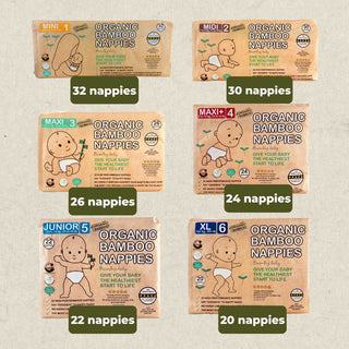 Organic Bamboo Nappies