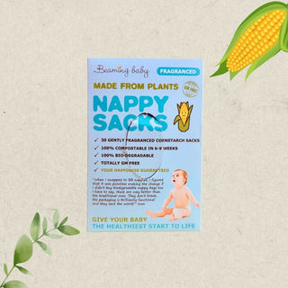 30 Pack of Cornstarch Nappy Sacks