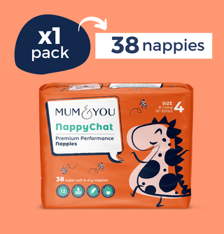 Premium Performance Nappies Size 4 - Pack of 1