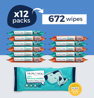 100% Biodegradable Baby Wipes