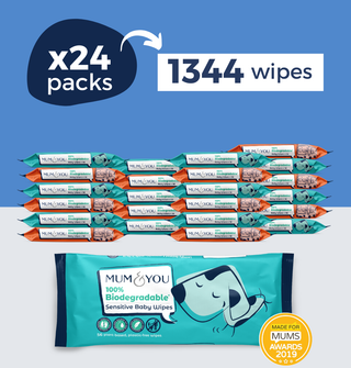 100% Biodegradable Baby Wipes