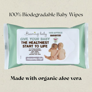 Organic Biodegradable Baby Wipes
