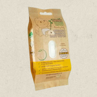 Beaming Baby Organic Bamboo Biodegradable Baby Wipes