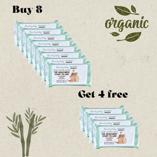 Organic Biodegradable Baby Wipes