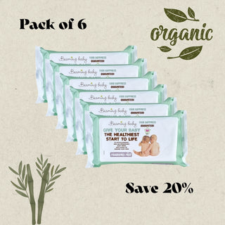 Organic Biodegradable Baby Wipes