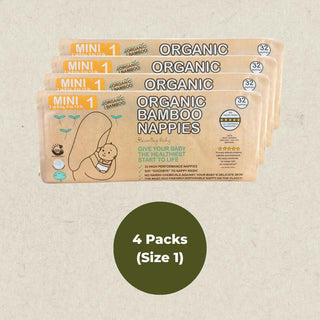 Organic Bamboo Nappies Bundle