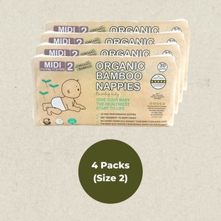 Organic Bamboo Nappies Bundle