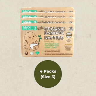 Organic Bamboo Nappies Bundle