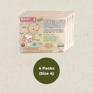 Organic Bamboo Nappies Bundle