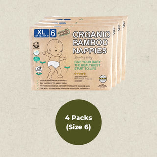 Organic Bamboo Nappies Bundle