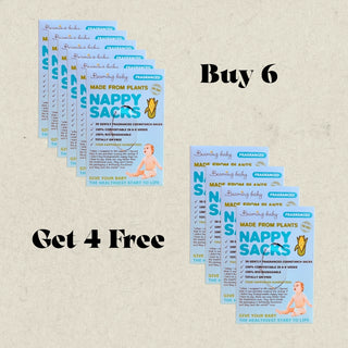 60 Pack of Biodegradable Nappy Sacks