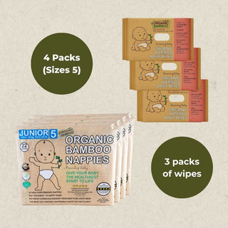 Bamboo Nappy and Wipes Bundle