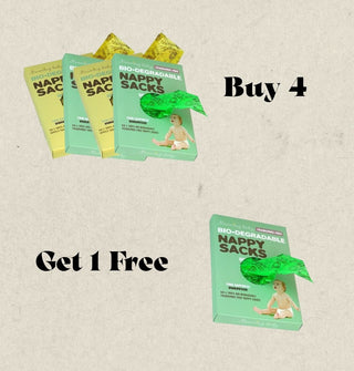 60 Pack of Biodegradable Nappy Sacks