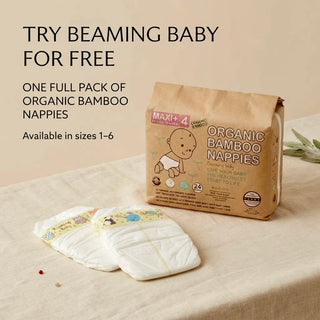 Organic Bamboo Nappies - Free Trial Pack
