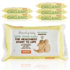SOLD OUT 12.5% OFF Certified Organic Baby Wipes (72 wipes) 6 Pack Save 5%