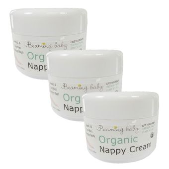 Over 80% Organic Ingredients Beaming Baby Organic Nappy Cream 100ml - Bulk Buy and Save 10%!